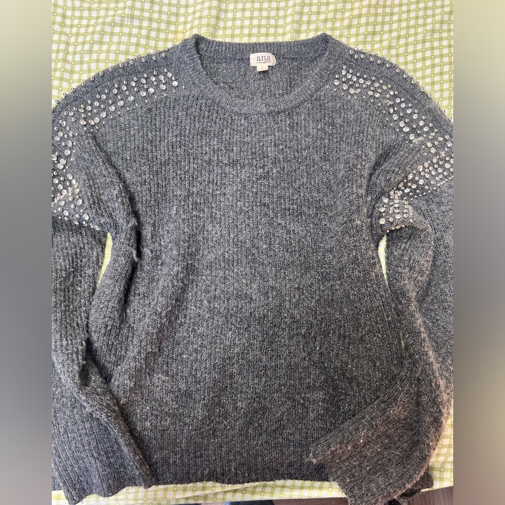 a.n.a Studded Sweater